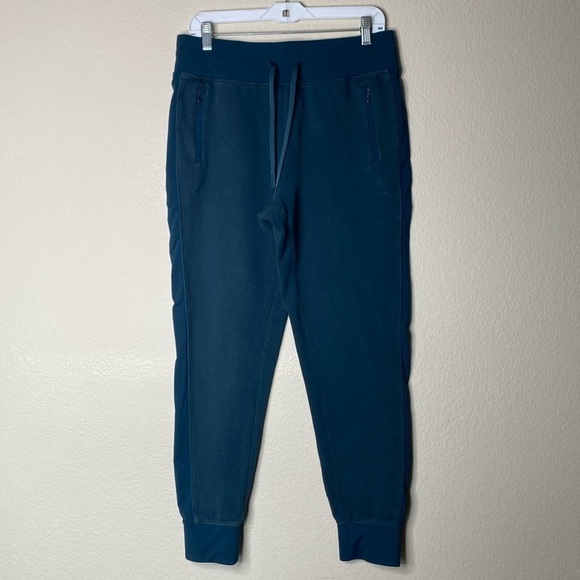 Lululemon get going joggers women’s 8 eight blue green VGUC - Picture 1 of 8